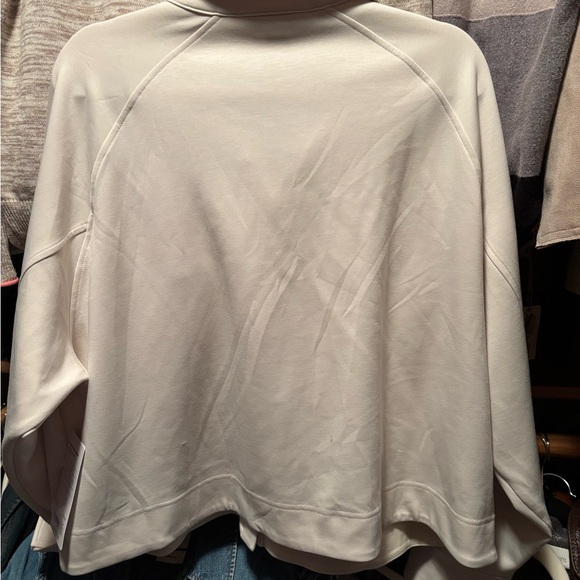 Athleta Cream/Bone/off White Allure Shirt Jacket Oversized  XL - Picture 5 of 12